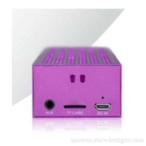 HiFi waterproof Bluetooth speaker, wireless, stereo, portable, super bass, aluminum alloy,ultra-thin